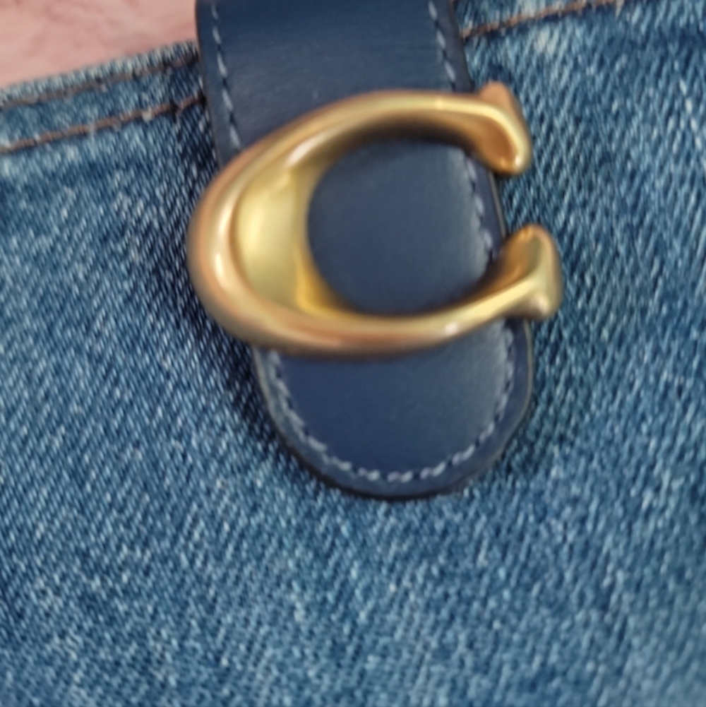 Coach Tabby Denim Wallet - Picture 11 of 12